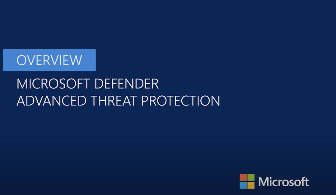 Overview of Microsoft Defender ATP